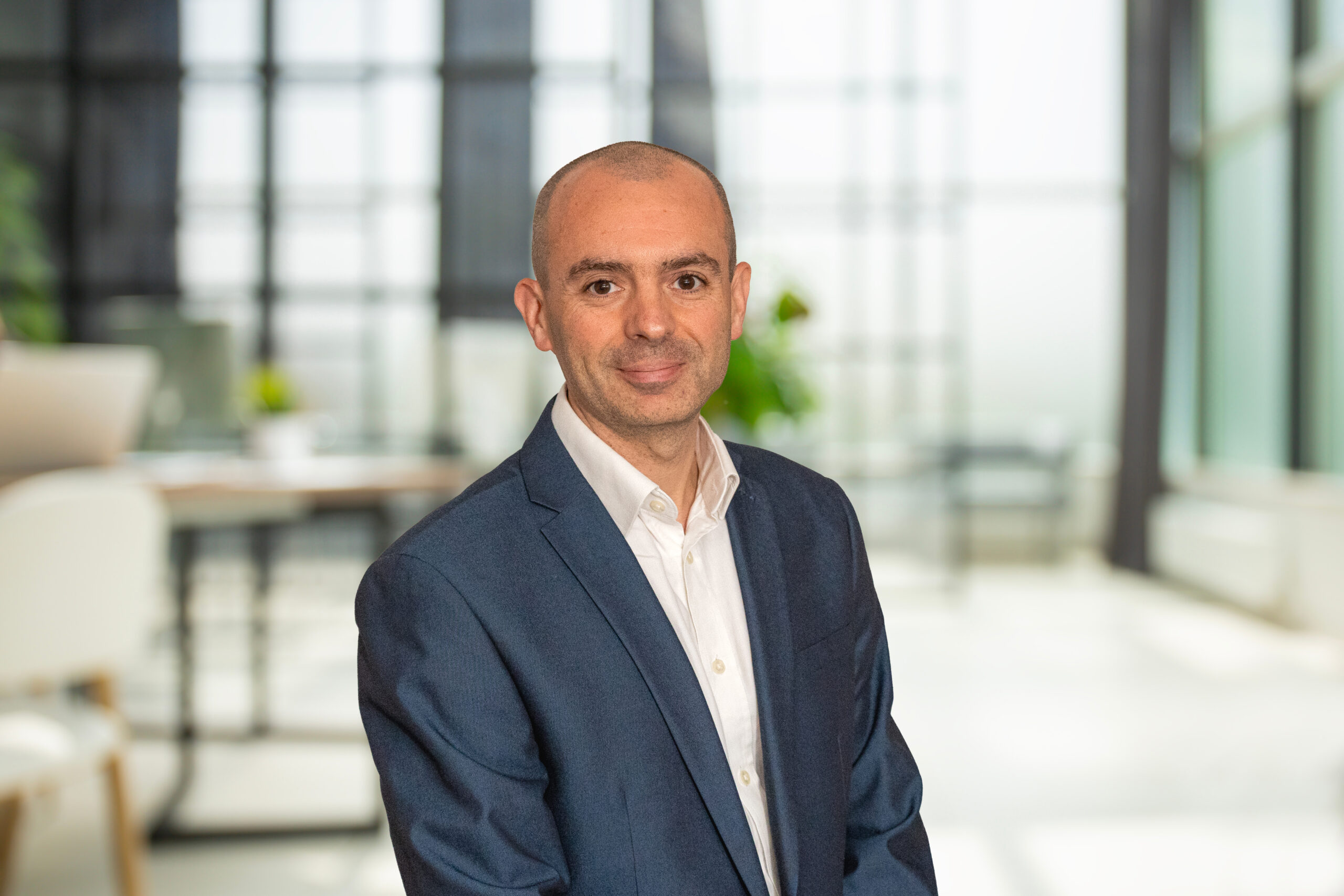 Business office without people with blurred bokeh background