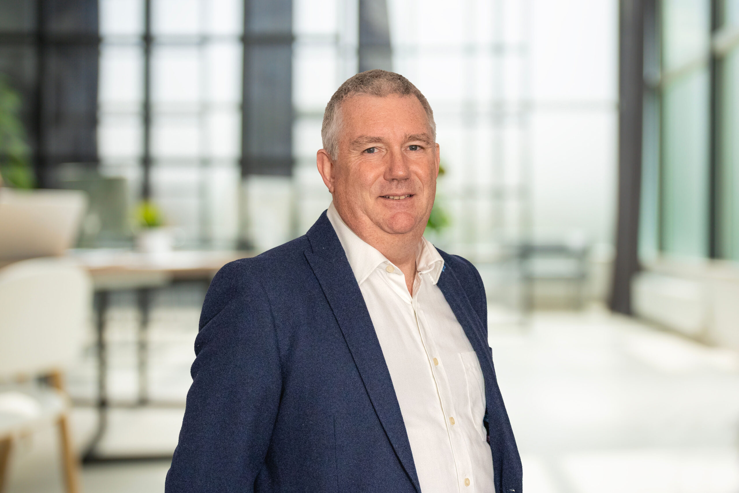 Business office without people with blurred bokeh background