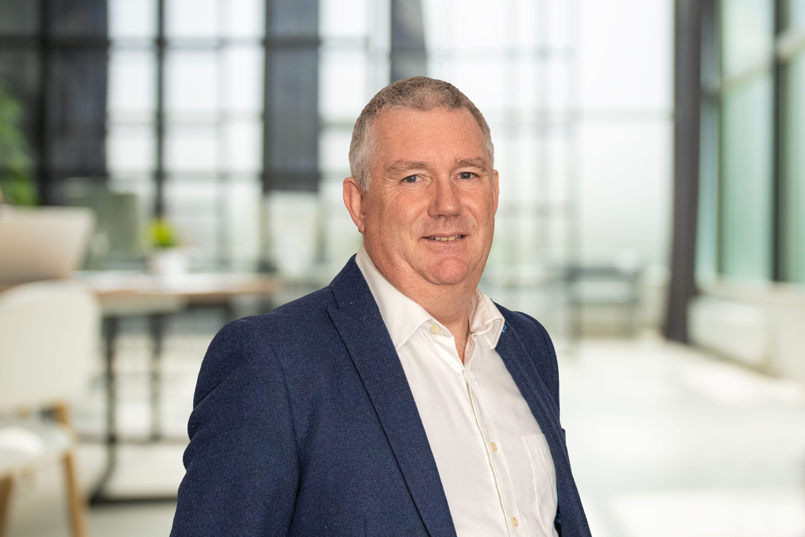 Business office without people with blurred bokeh background